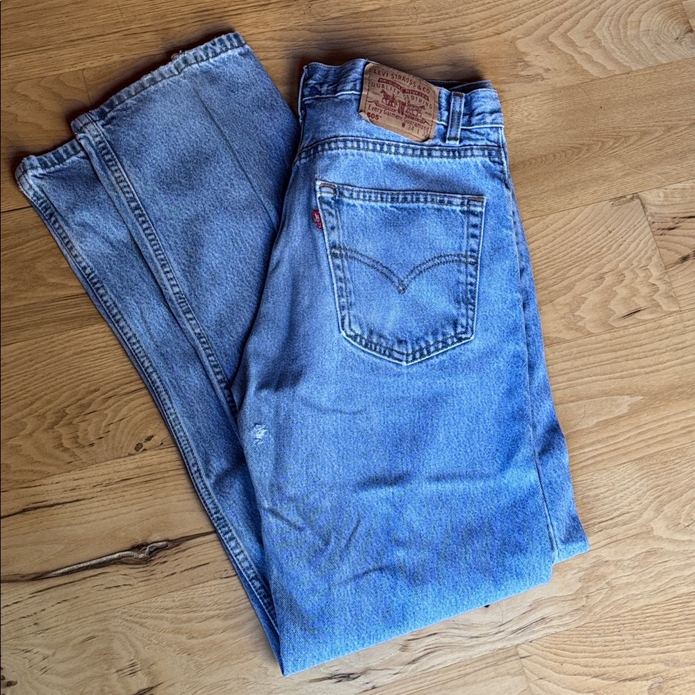Vintage Levi's Light Blue 505 Jeans, 34x32